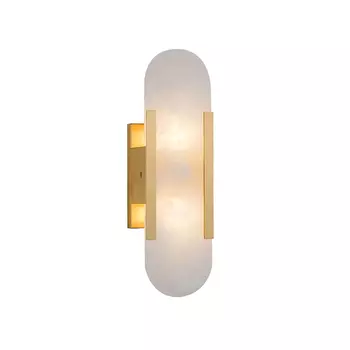 Настенный светильник Delight Collection Wall lamp F037/S gold/white