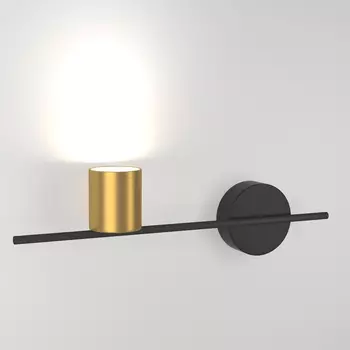 Настенный светильник Elektrostandard Acru Acru LED черный/золото (MRL