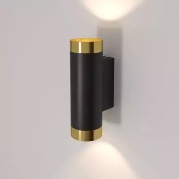 Настенный светильник Elektrostandard Poli Poli MRL 1016 черный/золото