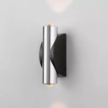 Настенный светильник Elektrostandard Steel Steel LED чёрный/сталь (401