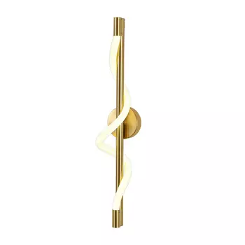 Настенный светильник Indigo Intreccio V000142L 14025/1W Brass