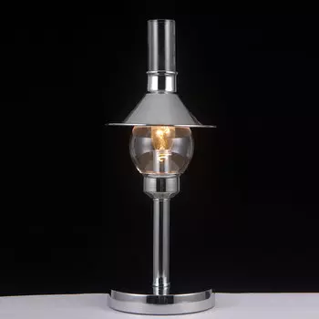 Настольная керосиновая лампа Alabarda ALABARDA 75055/1T CHROME Natali Kovaltsev
