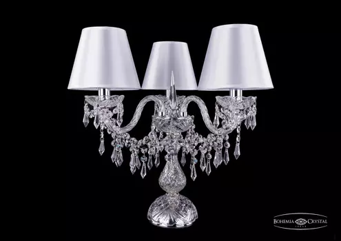 Настольная лампа Bohemia 1403 1403L/3/141-39/Ni/SH21-160