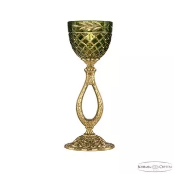 Настольная лампа Bohemia Florence 71300L/15 G P1 Amber-Green/H-1J