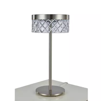 Настольная лампа Delight Collection Diamond cut MT21020075-1A satin ni