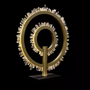 Настольная лампа Delight Collection Quartz Halo MT20020154-2A satin go