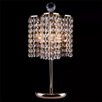 Настольная лампа Eurosvet 1210 1210/3T золото/прозрачный хрусталь настольная лампа Strotski