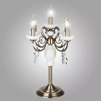 Настольная лампа Eurosvet Остин 60055/5 античная бронза