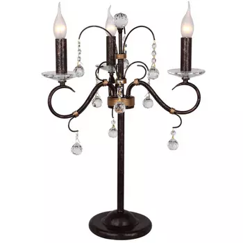 Настольная лампа ID lamp Hampton 253/3T-Blackplati