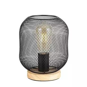 Настольная лампа ЭкономСвет 21002 21002/1T WD BK