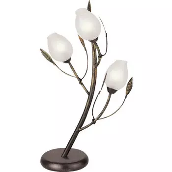 Настольная лампа N-Light TX-02 TX-0227/3 gold with clear red