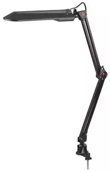Настольная лампа на струбцине ЭРА NL-201-G23-11W-BK