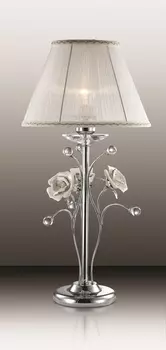 Настольная лампа с цветочками Marika 2683/1T Odeon Light