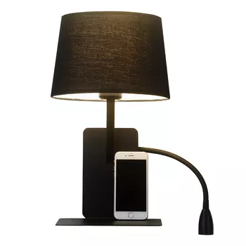 Настольная лампа с дополнительной подсветкой Talocci OML-62811-02 Omni