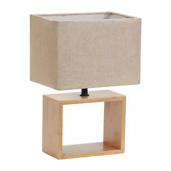 Настольная лампа Uniel UML-B401 E27 LIGHT GREY/WOOD