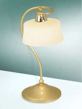 Настольная лампа Vitaluce 4351/1L/EO cv capello d.150 crema sat.