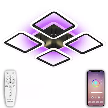 Natali Kovaltseva High-Tech Led Lamps HIGH-TECH LED LAMPS 82004 BLACK