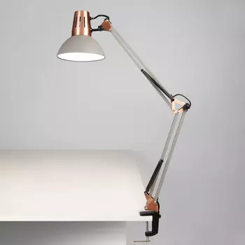 Офисная настольная лампа Eurosvet Worker 01021/1 серый