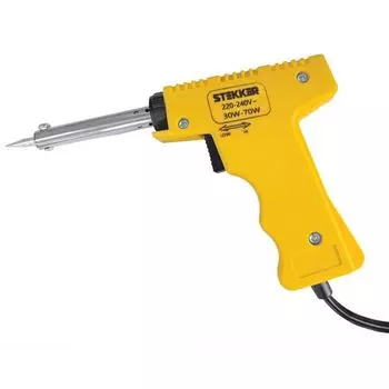 Паяльник импульсный двухрежимный с нихромовым нагревателем 30/70Вт Ste