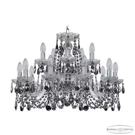 Подвесная хрустальная люстра 1402 Bohemia 1402/10+5/240 Ni R781