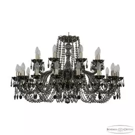 Подвесная хрустальная люстра 1402 Bohemia 1402/16+8/360 G M731