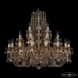 Подвесная хрустальная люстра 1402 Bohemia 1402/16+8+4/300 G M721