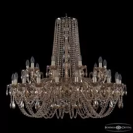 Подвесная хрустальная люстра 1402 Bohemia 1402/20+10/400 G M721