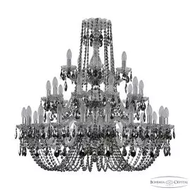 Подвесная хрустальная люстра 1402 Bohemia 1402/20+10+5/360/3d Ni R781