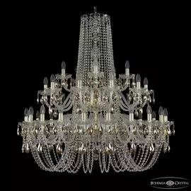 Подвесная хрустальная люстра 1402 Bohemia 1402/20+10+5/400/2d G K721