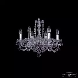 Подвесная хрустальная люстра 1402 Bohemia 1402/6/160 Ni Balls
