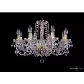 Подвесная хрустальная люстра 1402 Bohemia 1402/8/195 G Balls