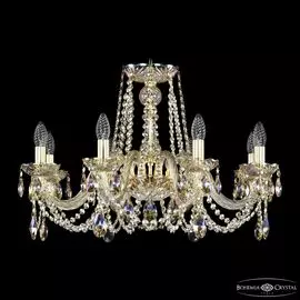 Подвесная хрустальная люстра 1402 Bohemia 1402/8/240 G M801