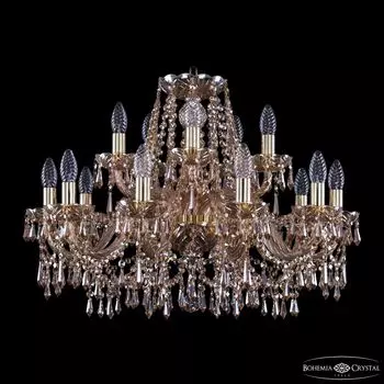 Подвесная хрустальная люстра 1403 Bohemia 1403/10+5/240 G M721