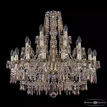 Подвесная хрустальная люстра 1403 Bohemia 1403/16+8+4/300 G M801