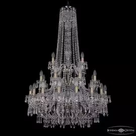Подвесная хрустальная люстра 1403 Bohemia 1403/16+8+4/300/h-130/3d Pa