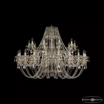 Подвесная хрустальная люстра 1406 Bohemia 1406/20+10/460 G K721