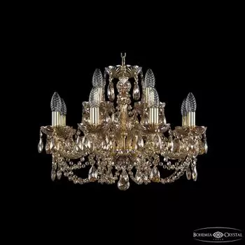 Подвесная хрустальная люстра 1406 Bohemia 1406/8+4/195 G M721