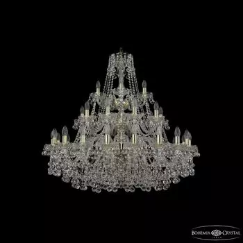 Подвесная хрустальная люстра 1409 Bohemia 1409/20+10+5/360/3d G