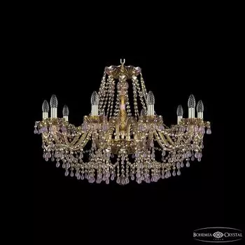 Подвесная хрустальная люстра 1410 Bohemia 1410/10/300 G V7010 M777