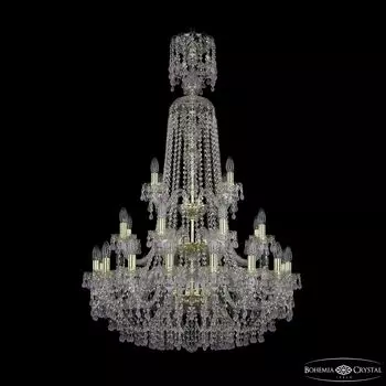 Подвесная хрустальная люстра 1410 Bohemia 1410/16+8+4/300/XL-130/3d G