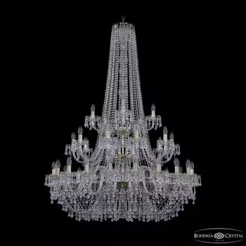 Подвесная хрустальная люстра 1410 Bohemia 1410/20+10+5/400/h-158/3d G