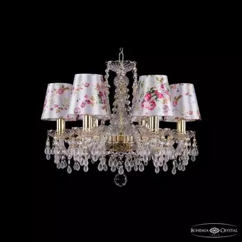 Подвесная хрустальная люстра 1410 Bohemia 1410/6/160 G V0300 SH28