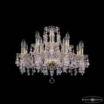 Подвесная хрустальная люстра 1410 Bohemia 1410/8+4/195 G V0300