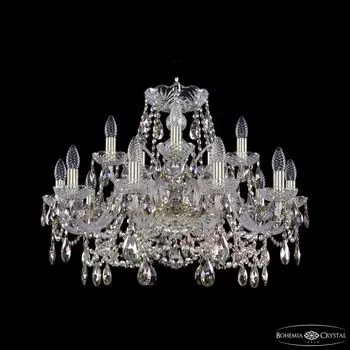Подвесная хрустальная люстра 1411 Bohemia 1411/10+5/240 G R801