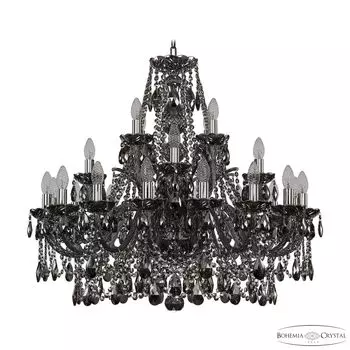 Подвесная хрустальная люстра 1411 Bohemia 1411/16+4+4/300 Ni M731