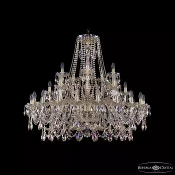 Подвесная хрустальная люстра 1411 Bohemia 1411/20+5+5/400 G M801