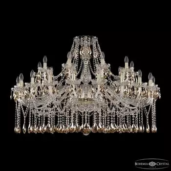 Подвесная хрустальная люстра 1413 Bohemia 1413/20+10/460 G K721