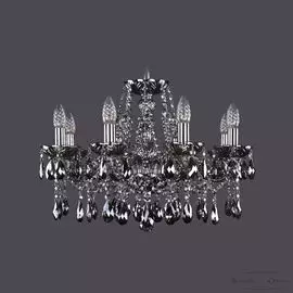 Подвесная хрустальная люстра 1413 Bohemia 1413/8/200 Ni M781