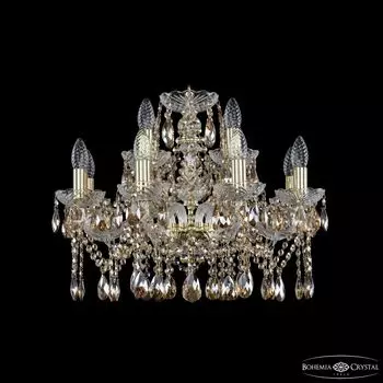 Подвесная хрустальная люстра 1413 Bohemia 1413/8+4/200 G R721
