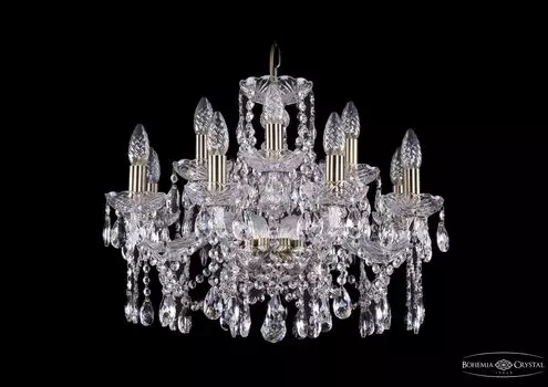 Подвесная хрустальная люстра 1413 Bohemia 1413/8+4/200 Pa